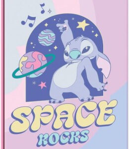Disney Lilo és Stitch, A csillagkutya Space Rocks B/5 vonalas füzet 40 lapos