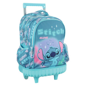 Disney Lilo és Stitch, A csillagkutya Brush It Out prémium gurulós iskolatáska, táska 46 cm