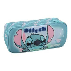 Disney Lilo és Stitch, A csillagkutya Brush It Out 2 rekeszes tolltartó 26 cm