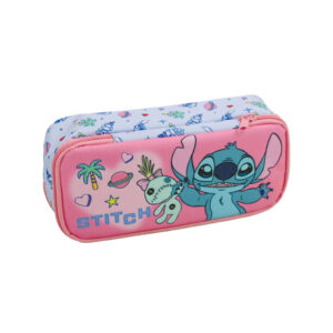 Disney Lilo és Stitch, A csillagkutya Scrapbook 2 rekeszes tolltartó 26 cm