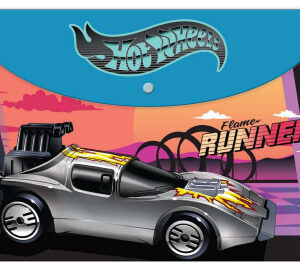 Hot Wheels Flame Runner A/4 Irattartó tasak