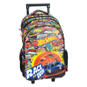 Hot Wheels Race to Win gurulós iskolatáska, táska 46 cm