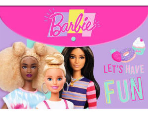 Barbie Happy Thoughts A/4 Irattartó tasak