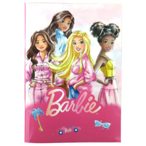 Barbie Paints B/5 vonalas füzet 40 lapos