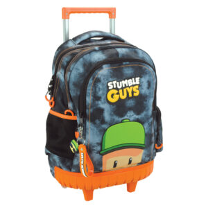 Stumble Guys Hat prémium gurulós iskolatáska, táska 42 cm
