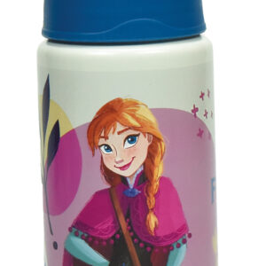 Disney Jégvarázs Together We Lead alumínium szívószálas kulacs akasztóval 500 ml