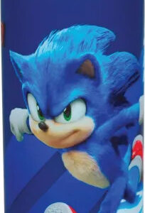 Sonic a sündisznó Brawn műanyag kulacs csavaros kupakkal 750 ml