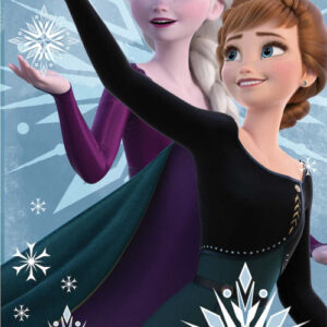 Disney Jégvarázs Snowflake fürdőlepedő, strand törölköző 70x140cm
