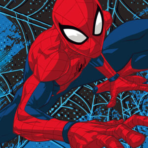 Pókember Spider-Verse fürdőlepedő, strand törölköző 70x140cm (Fast Dry)