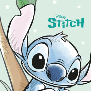 Disney Lilo és Stitch, A csillagkutya Tropical Cutie fürdőlepedő, strand törölköző 70x140cm (Fast Dry)