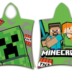 Minecraft TNT strand törölköző poncsó 50x115 cm