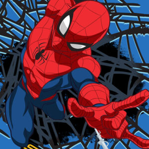 Pókember Web Hero fürdőlepedő, strand törölköző 70x140cm (Fast Dry)
