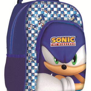 Sonic a sündisznó Modern iskolatáska, táska 40 cm