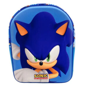 Sonic a sündisznó Modern 3D hátizsák, táska 30 cm