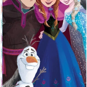 Disney Jégvarázs Friends fürdőlepedő, strand törölköző 70x140 cm (Fast Dry)