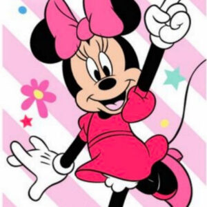 Disney Minnie Joy Splash fürdőlepedő, strand törölköző 70x140 cm (Fast Dry)