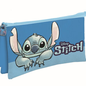 Disney Lilo és Stitch, A csillagkutya Smile 3 rekeszes tolltartó 22 cm
