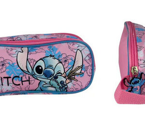 Disney Lilo és Stitch, A csillagkutya Doll 2 rekeszes tolltartó 23 cm
