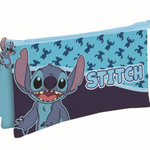 Disney Lilo és Stitch, A csillagkutya Abstract 3 rekeszes tolltartó 22 cm