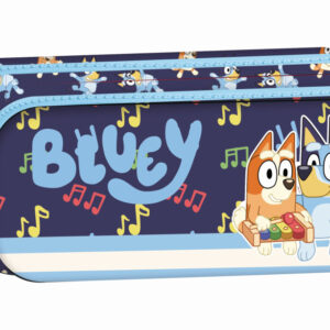 Bluey Dreams 2 rekeszes tolltartó 23 cm