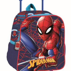 Pókember Great Power gurulós ovis 3D hátizsák, táska 32 cm
