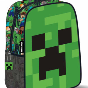Minecraft Face 3D hátizsák, táska 30 cm