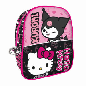 Hello Kitty & Kuromi hátizsák, táska 26 cm