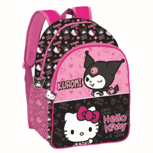Hello Kitty & Kuromi iskolatáska, táska 40 cm
