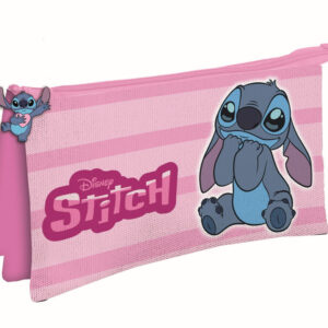Disney Lilo és Stitch, A csillagkutya Lovely 3 rekeszes tolltartó 22 cm
