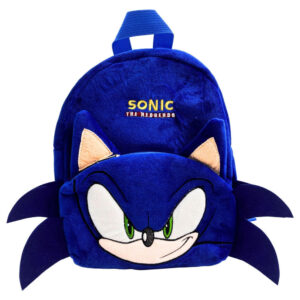 Sonic a sündisznó Blur 3D plüss hátizsák, táska 30 cm