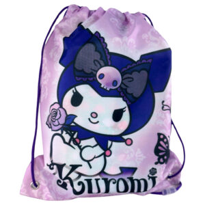 Hello Kitty Kuromi Purple uzsonnás táska 30 cm
