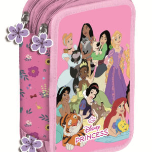 Disney Hercegnők Blossom tolltartó töltött 3 emeletes Giotto