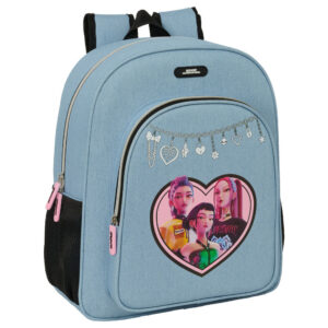 K-pop Démonvadászok Denim Dreams iskolatáska, táska 38 cm
