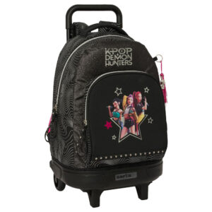 K-pop Démonvadászok Energy prémium gurulós iskolatáska, táska 45 cm