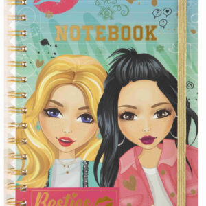 Csajos Besties Duo spirál notesz, füzet A5
