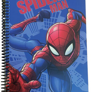 Pókember Web Head B/5 vonalas spirál füzet 70 lapos
