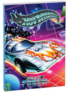 Hot Wheels Flame Runner B/5 vonalas füzet 40 lapos
