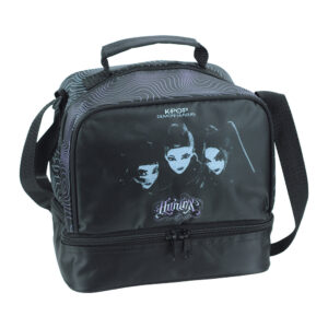 K-pop Démonvadászok Black thermo uzsonnás táska 21 cm