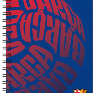 FC Barcelona Ball B/5 vonalas spirál füzet 70 lapos