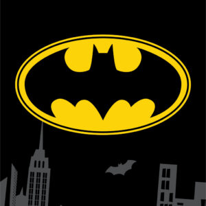 Batman The Emblem fürdőlepedő, strand törölköző 70x140cm