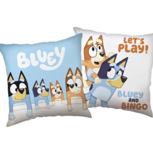 Bluey Family Adventure párnahuzat 40x40 cm