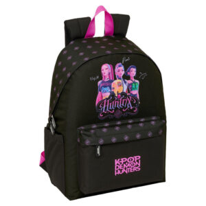 K-pop Démonvadászok Negra iskolatáska, táska laptop tartóval 43 cm