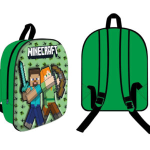 Minecraft Block Battlers 3D hátizsák, táska 30 cm